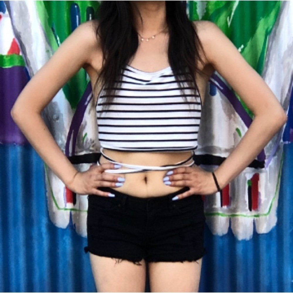 🌷3 for $15🌷 Backless Striped Top